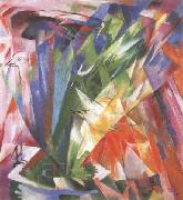 Franz Marc The Birds (mk34) Germany oil painting artist